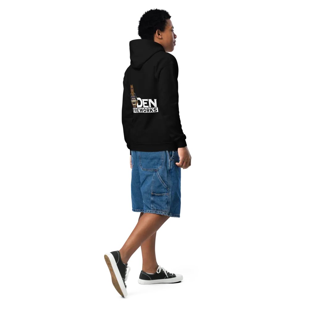 Get your kids into Pyro with a Den Fireworks pullover hoodie! product image (12)