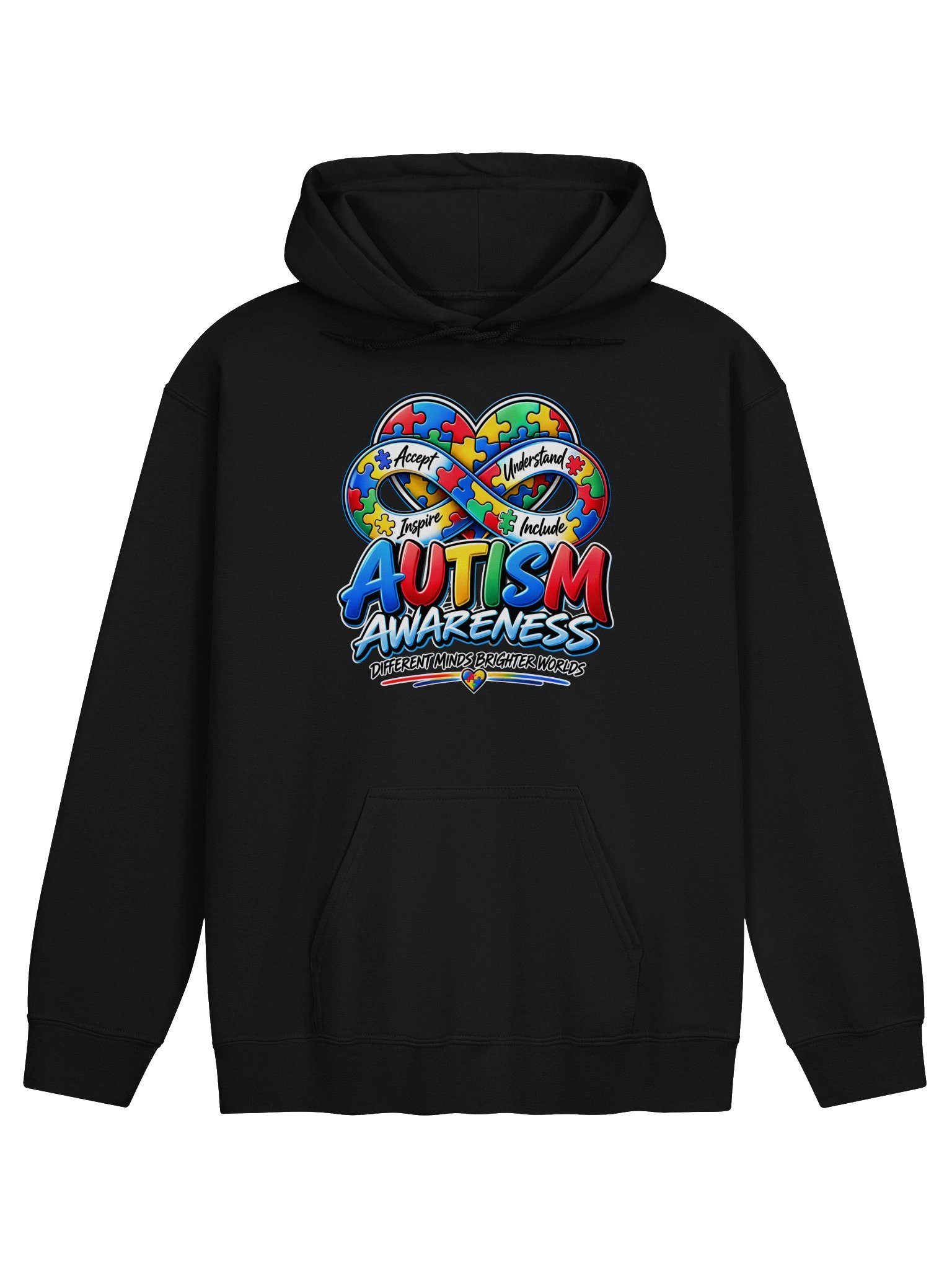 Blacktop Brand "Autism Awareness" Pullover Hoodie product image (1)