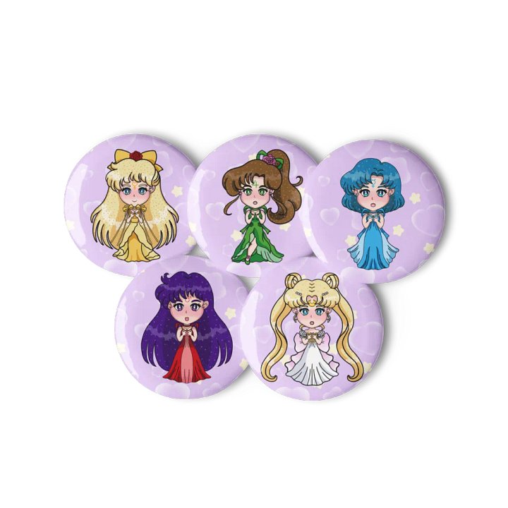 Princess Inner Senshi Buttons *2024* Variant 1 product image (1)