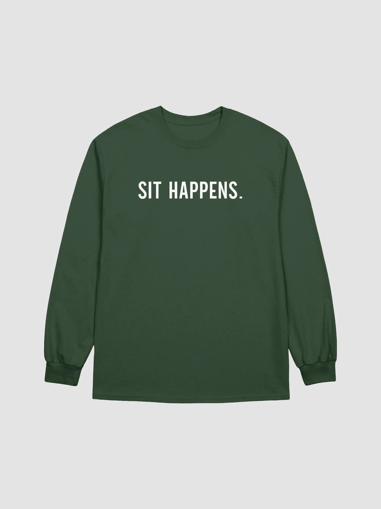 Sit Happens Long Sleeve Tee product image (3)
