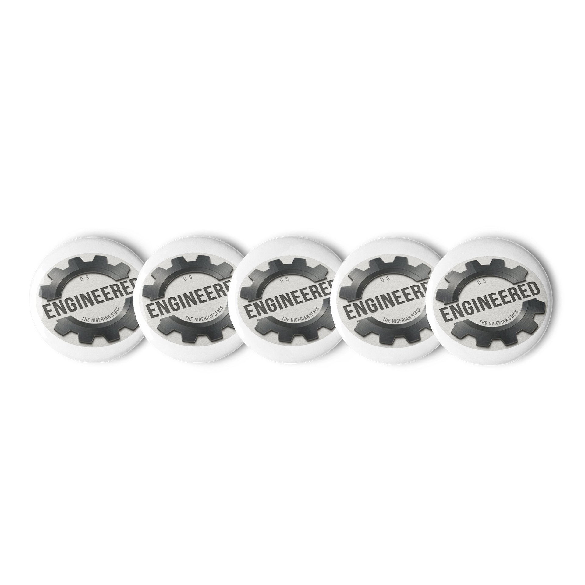 Nigerian Stack Gear Logo Pin Set product image (1)