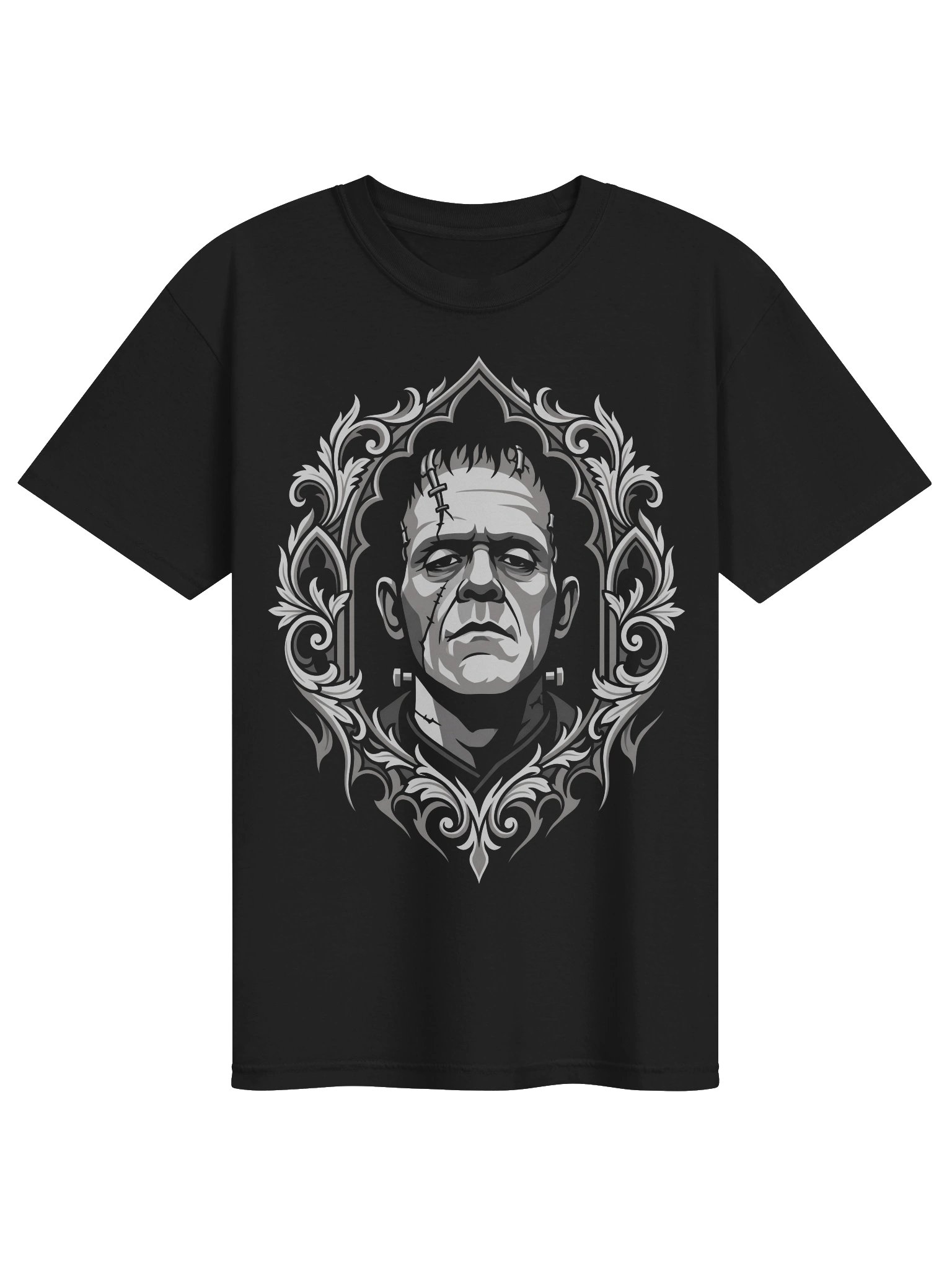 Frankenstein Monster Gothic Horror Vintage Halloween Design product image (1)