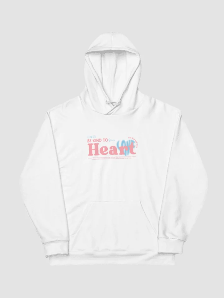 Be Kind To Your Heart Hoodie - White product image (2)