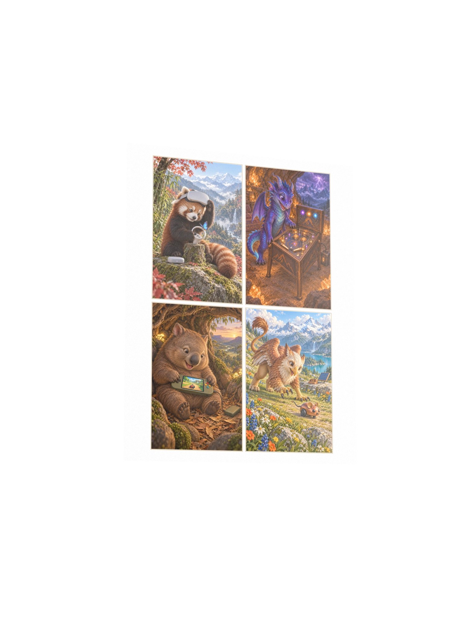 Play Instinct Small Art Print product image (3)