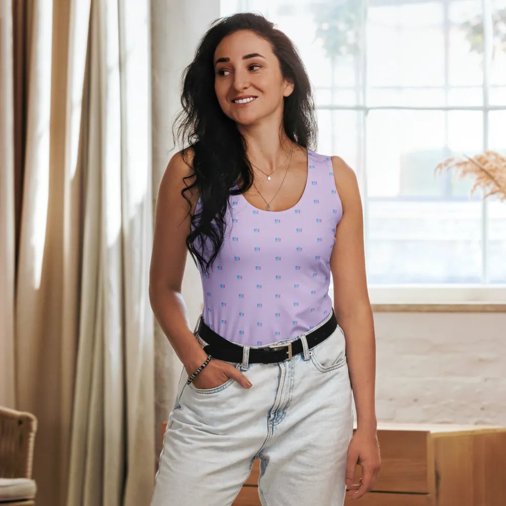 Gay Reflections (LAG Colors) All Over Print Fitted Tank Top product image (8)