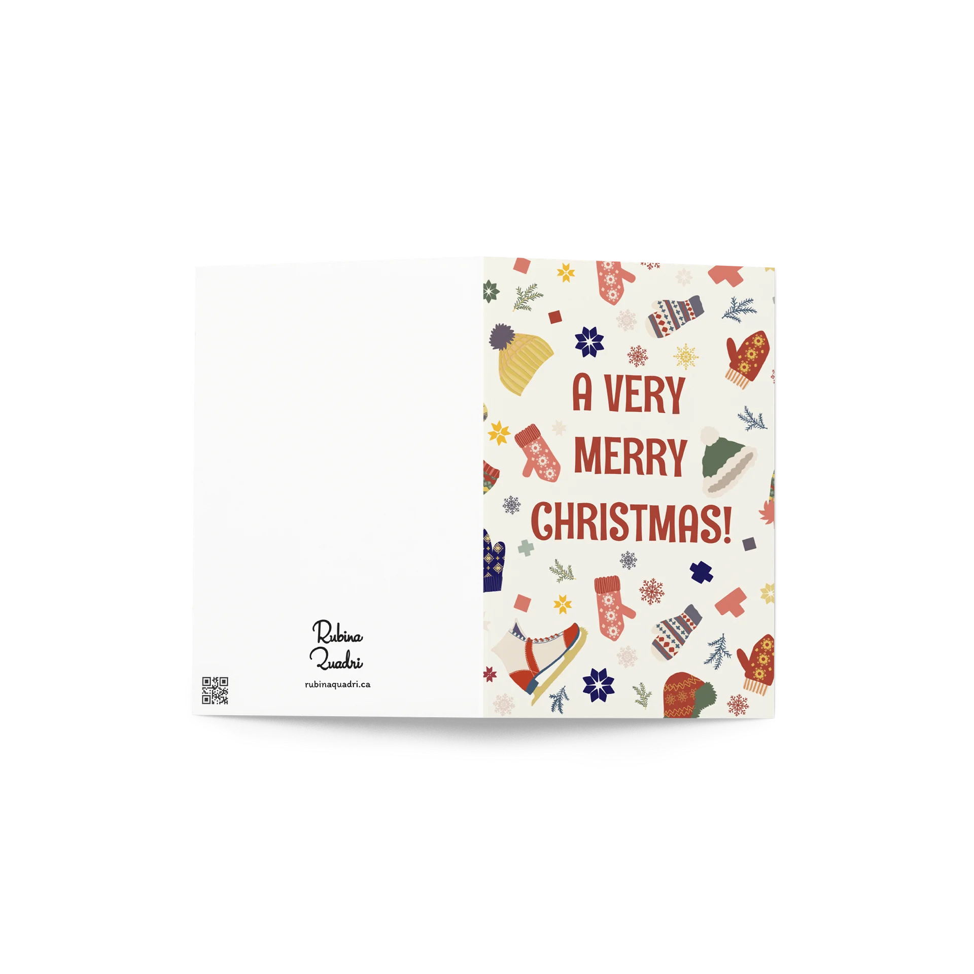 A Very Merry Christmas Festive Holiday Card product image (4)