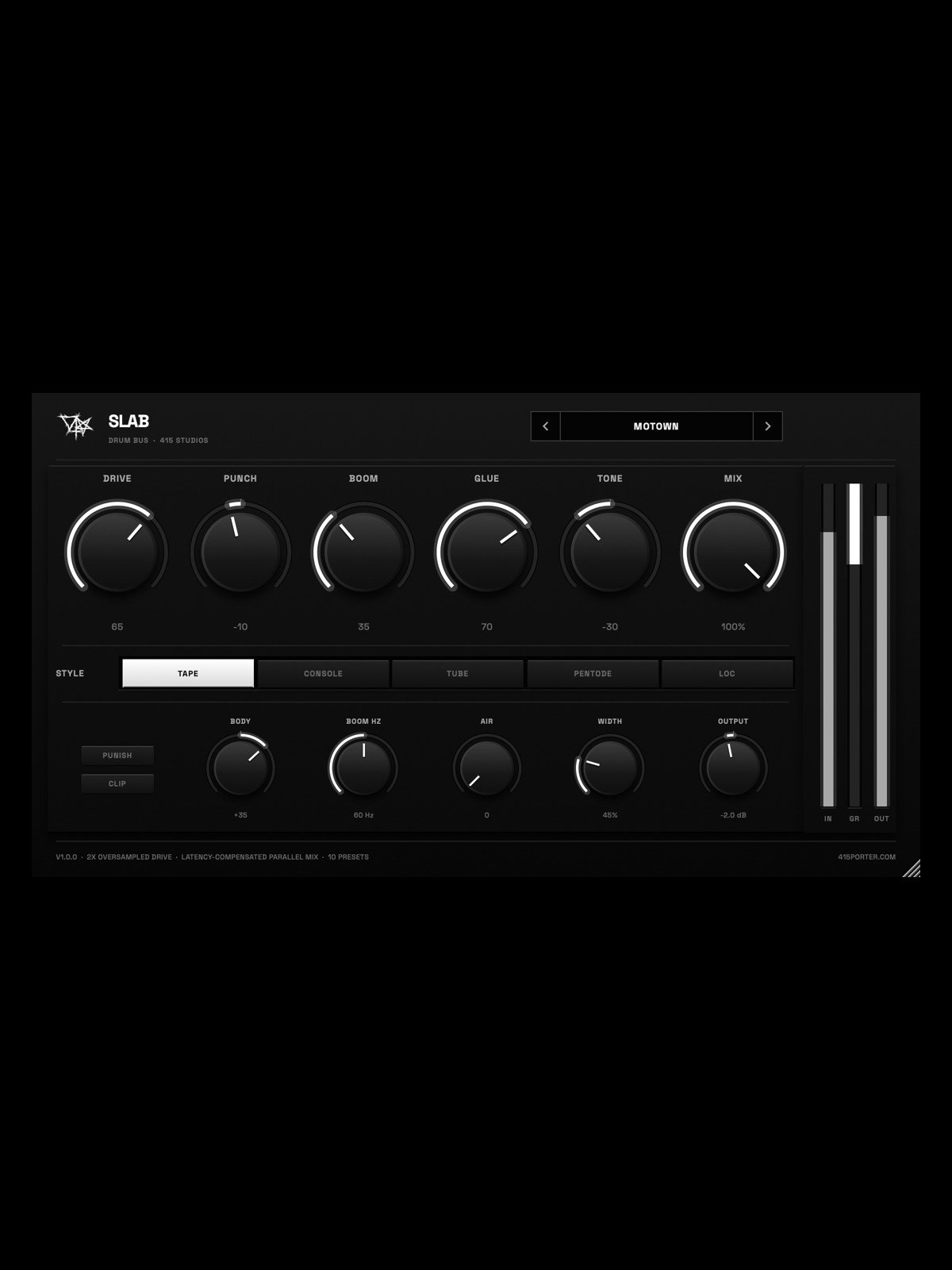 SLAB — Drum Bus Plugin (macOS AU / VST3) product image (1)
