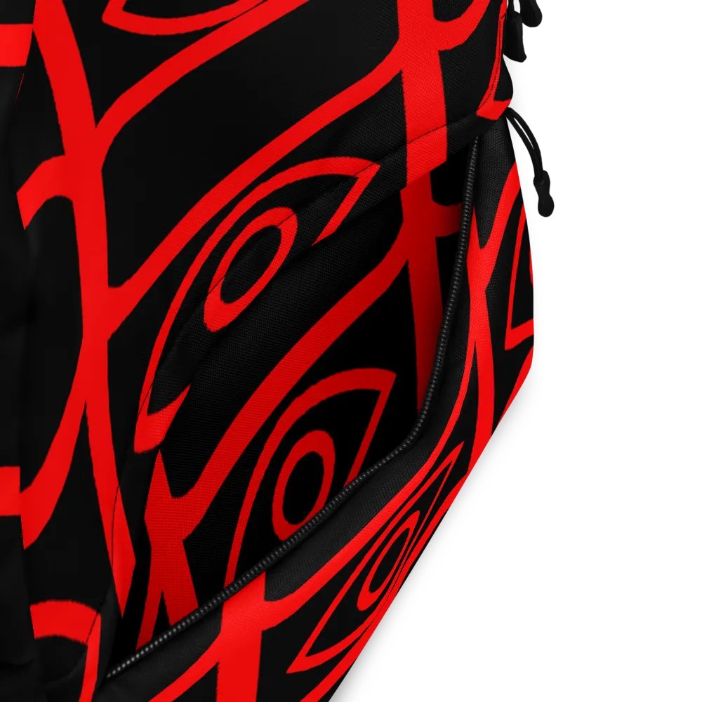 EyeSeeThru Logo Pattern Backpack product image (8)