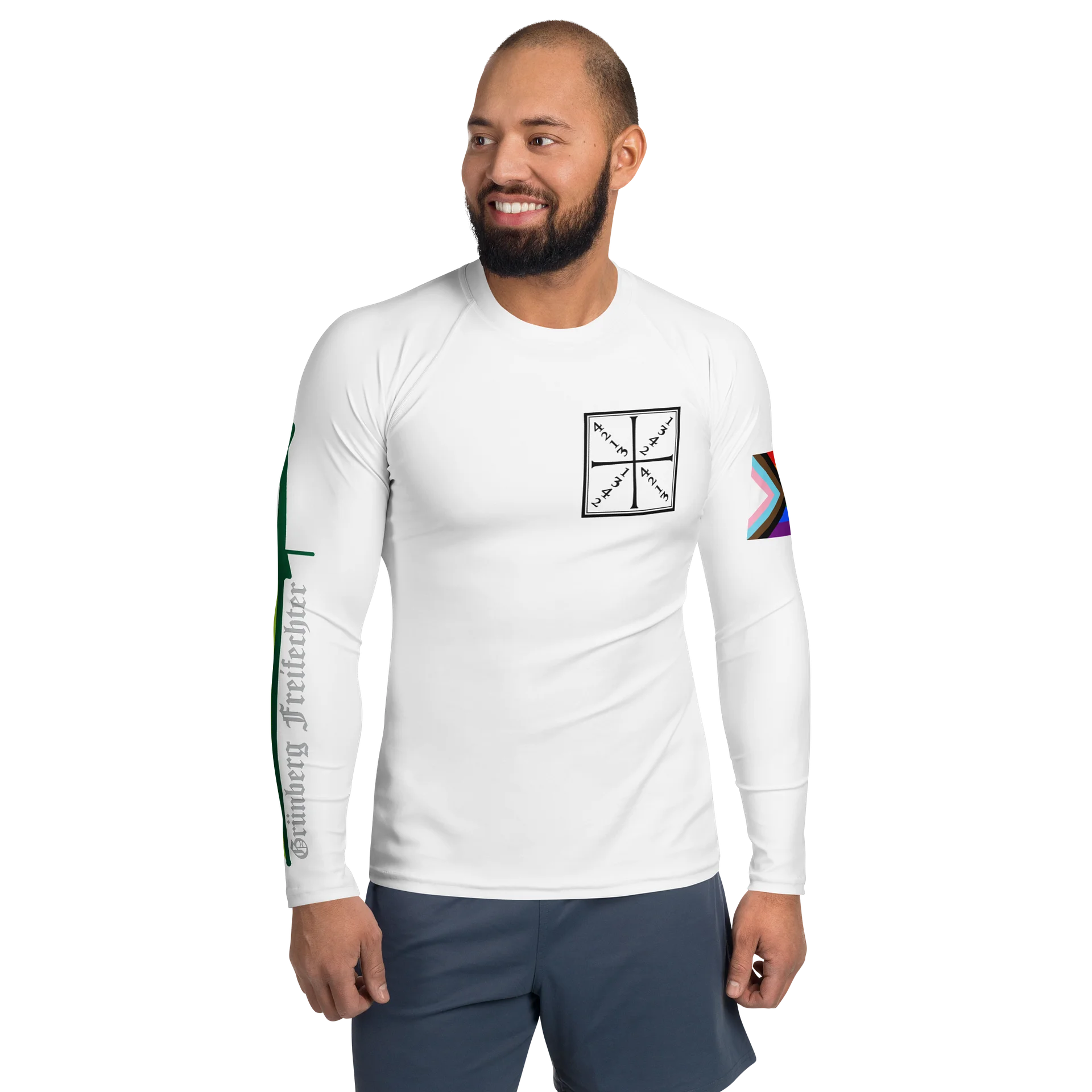 Club Rashguard White Men's product image (1)