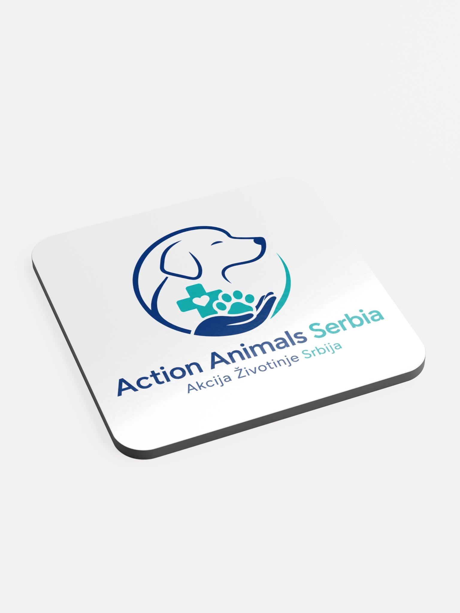 Action Animals Serbia Kork Untersetzer product image (2)