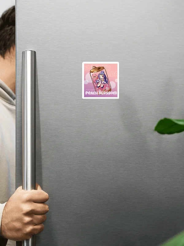 ⚠️ Limited Summer Drop: Summer Soda Peach Blossom Magnet product image (4)