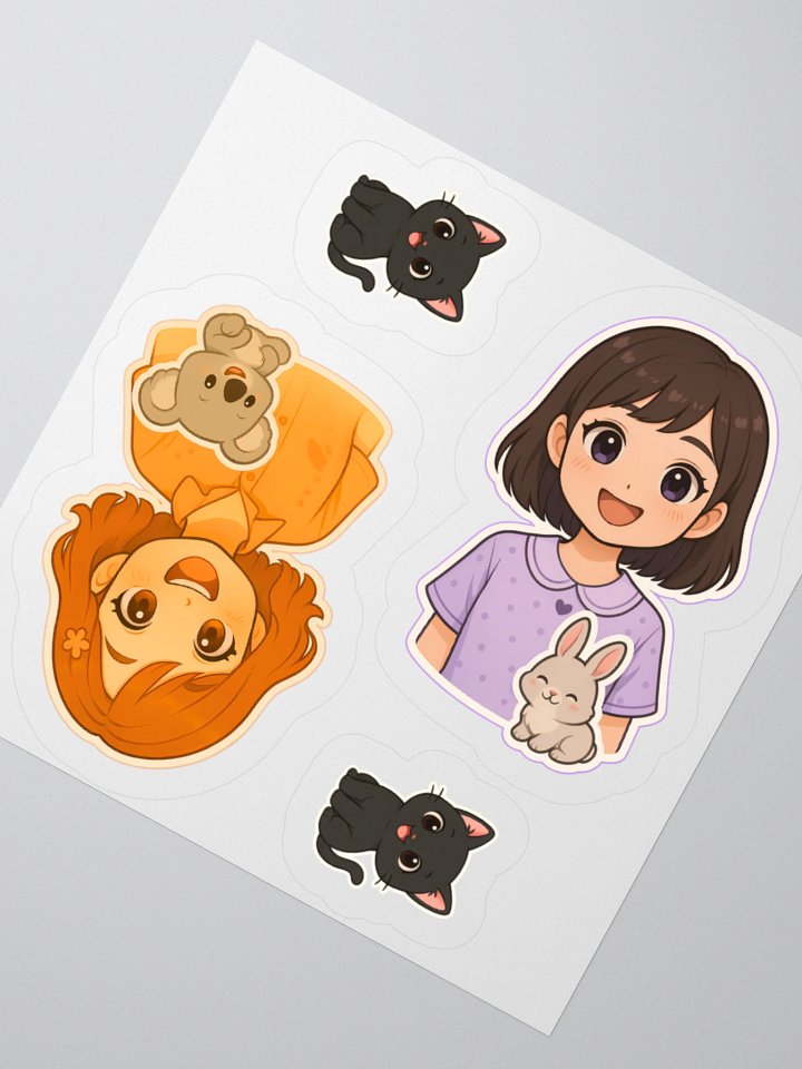 NGN ORANGE-PURPLE team sticker product image (2)