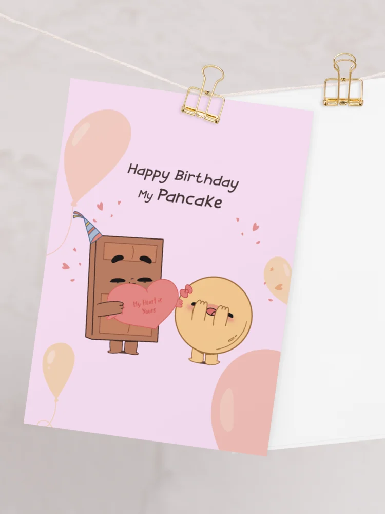 Happy Birthday my Pancake | Birthday Card product image (4)