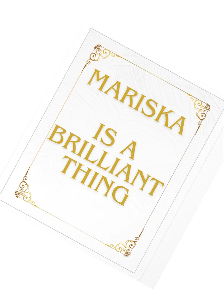 Brilliant Thing Sticker product image (4)