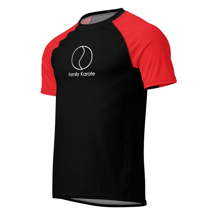 Family Karate/Project:STRONG Short Sleeve Men's Rash Guard product image (1)