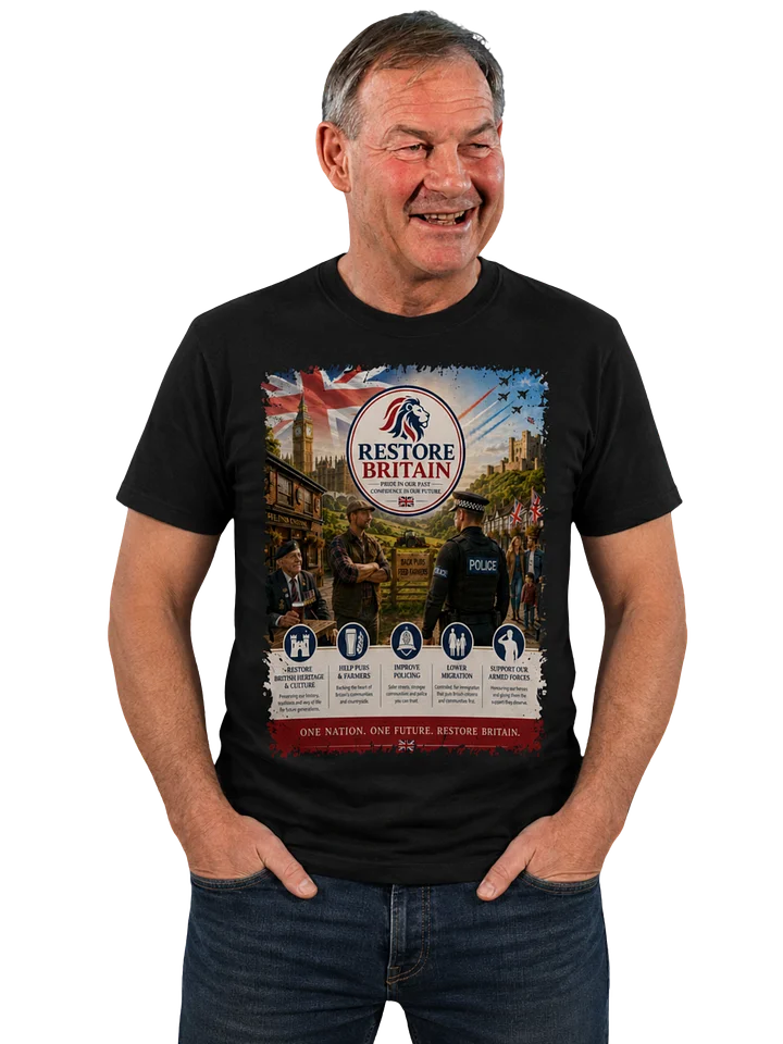 Restore Britain Campaign Tee product image (1)