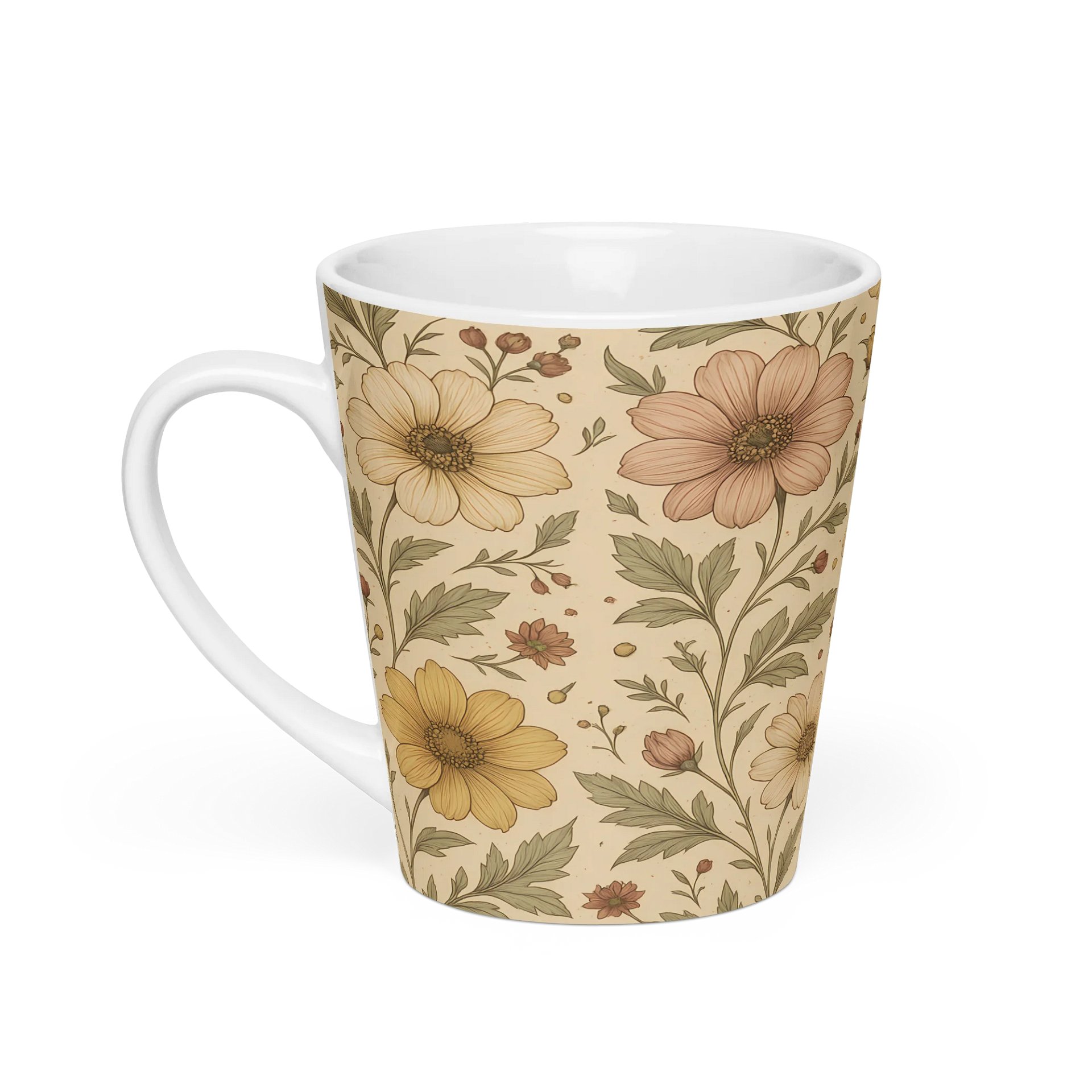 Blossom Elegance Latte Mug product image (1)