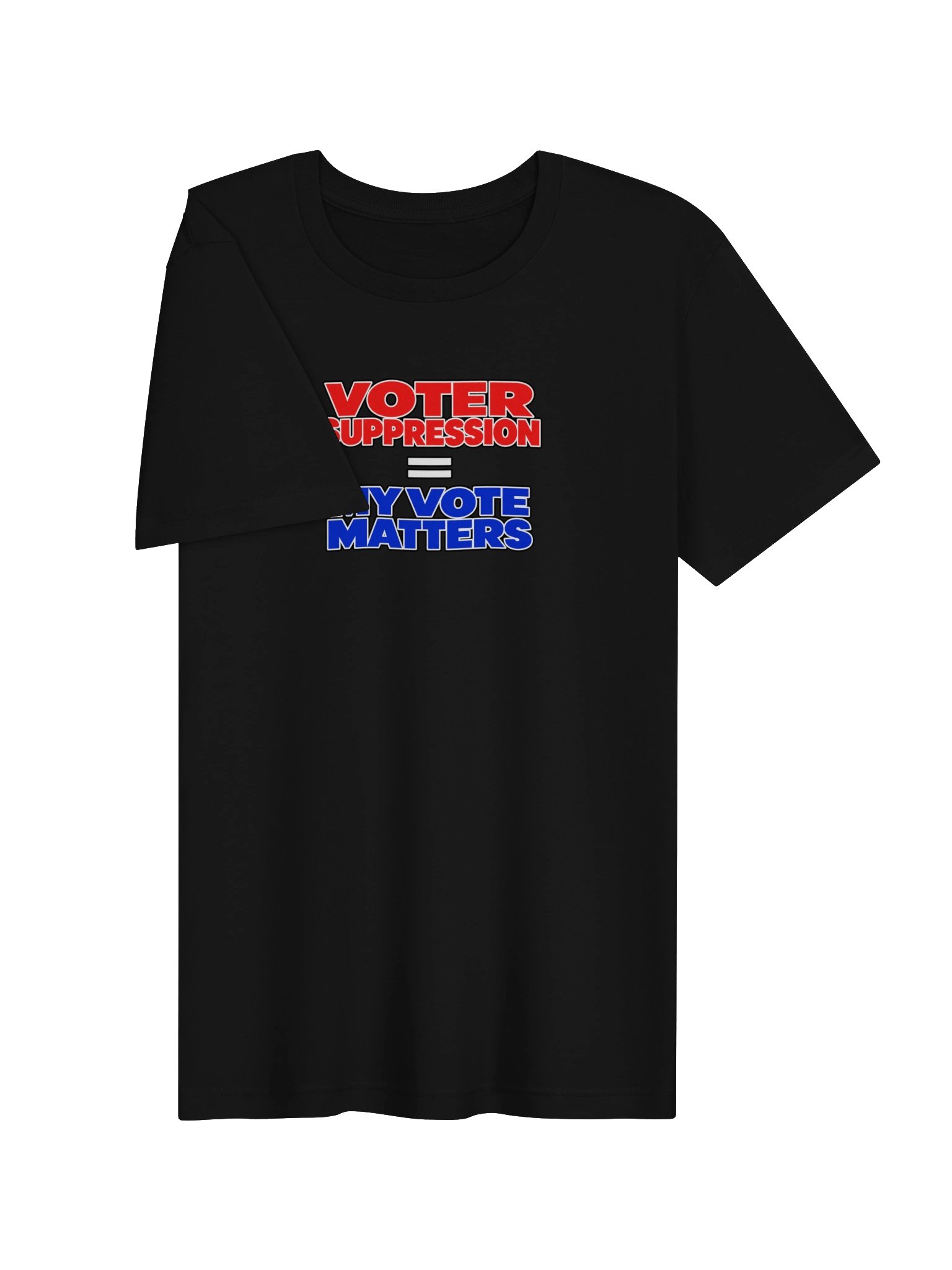 Voter Suppression Tee - Black product image (3)
