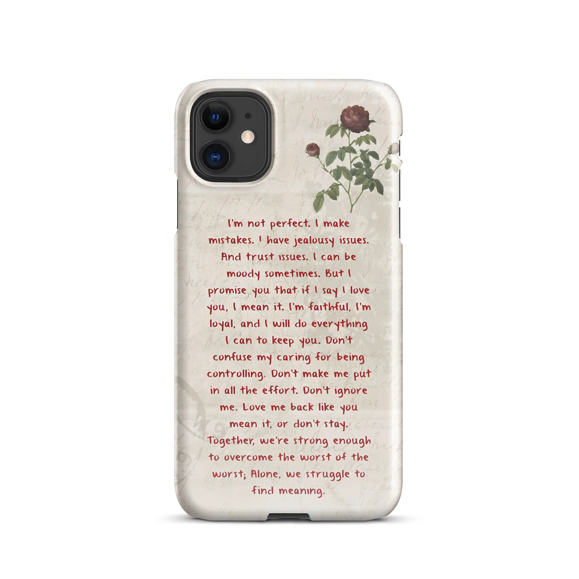 Rose Imperfection Snap Case product image (70)