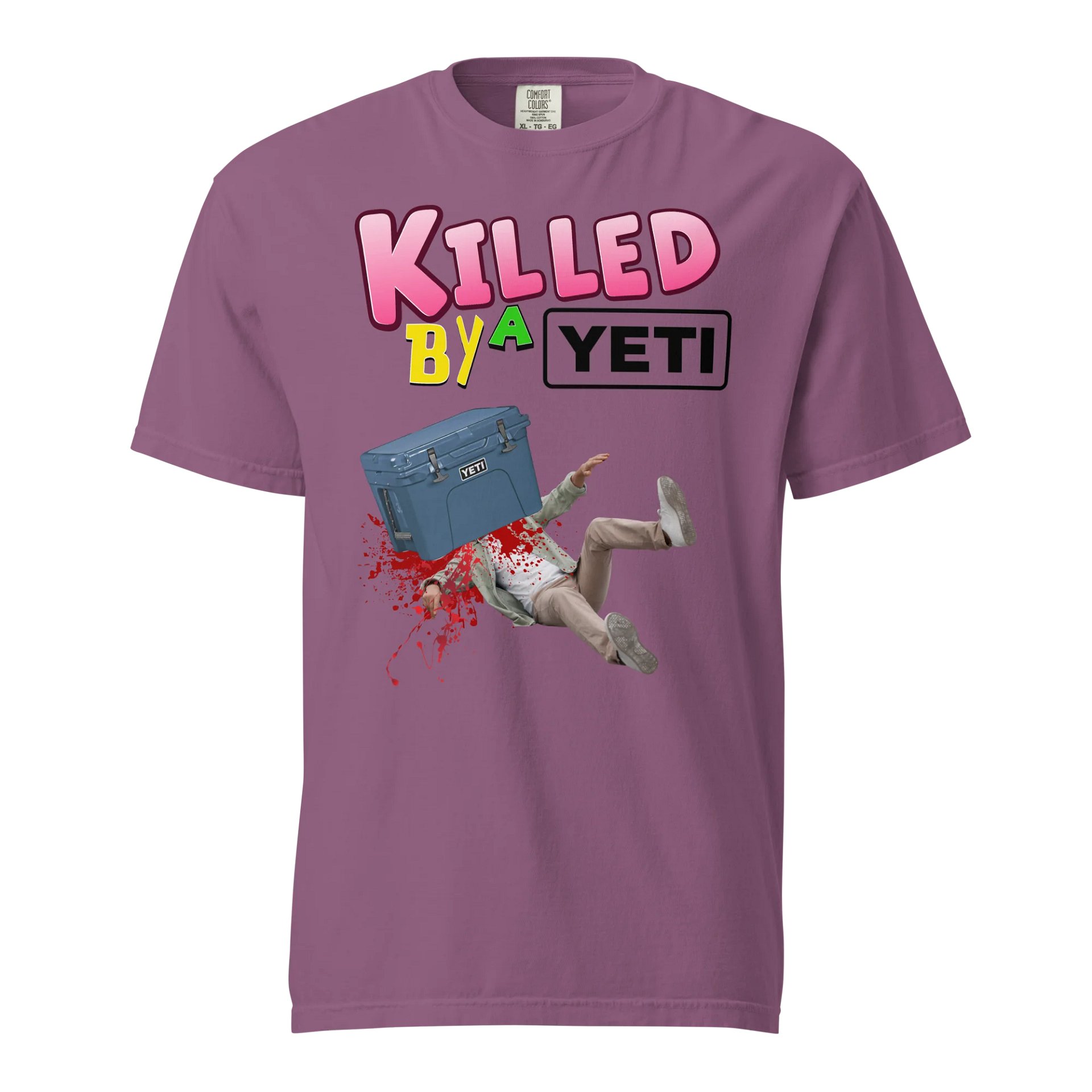 Killed by a Yeti Cooler Shirt product image (2)