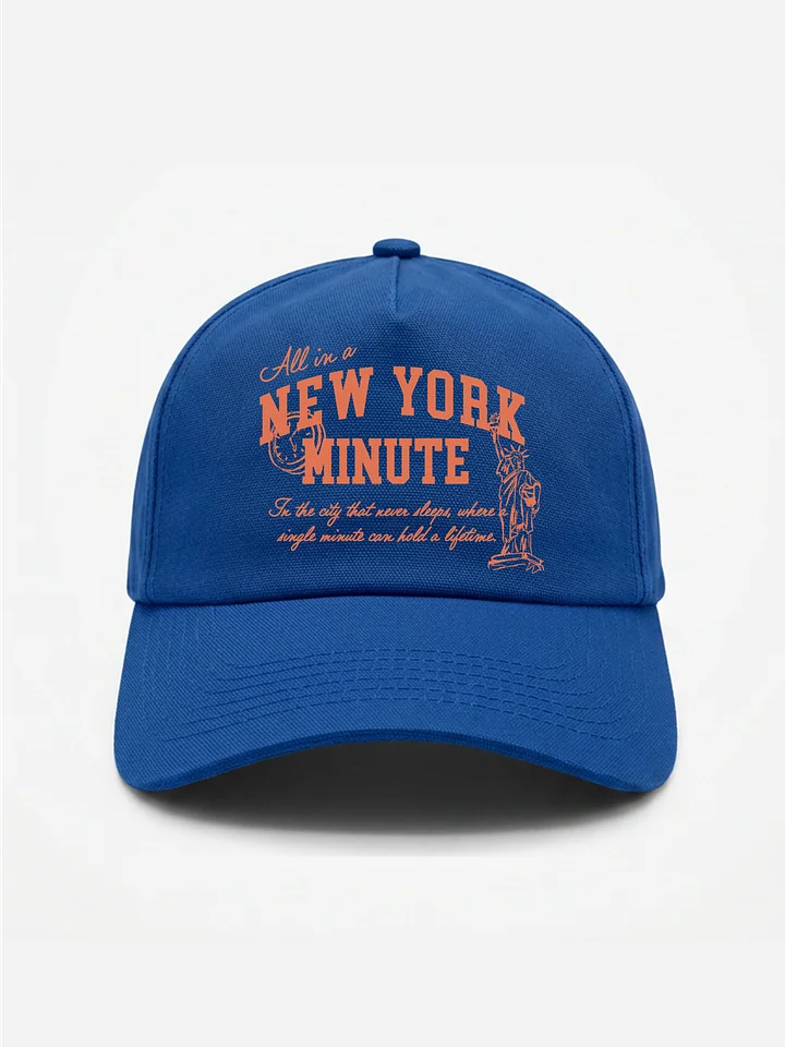 NYM Champions Mid-Profile 5 Panel Hat product image (1)
