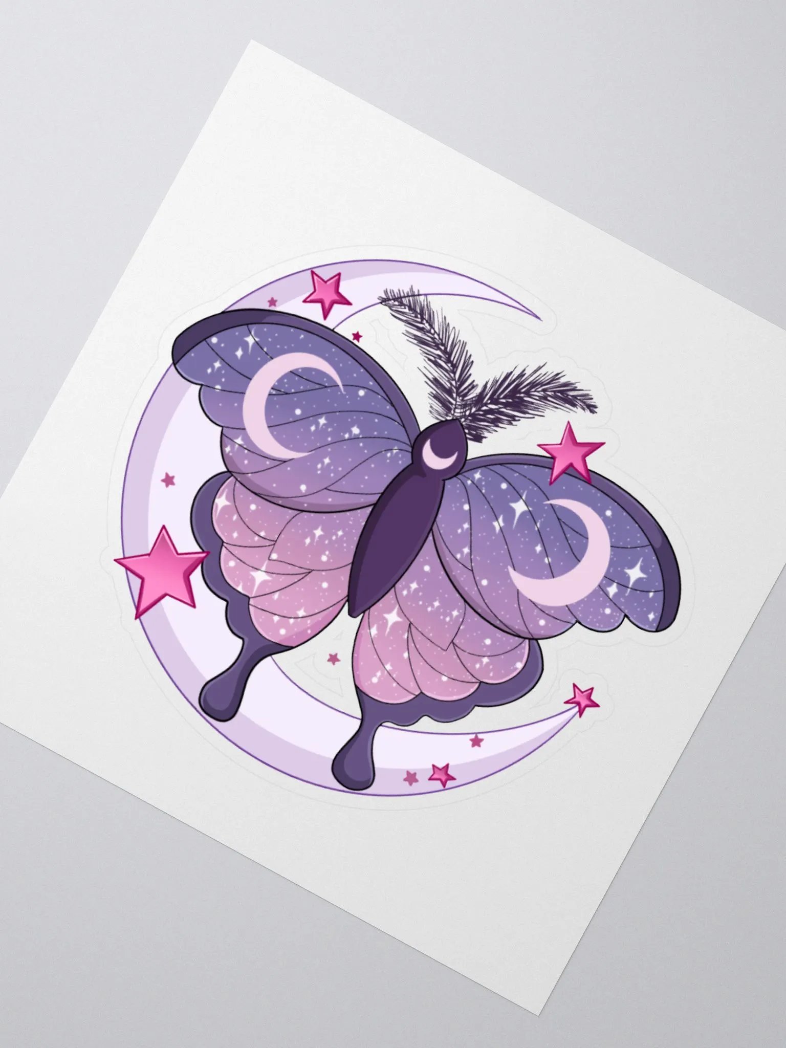 Kasskomics Lunar Moth Sticker product image (5)