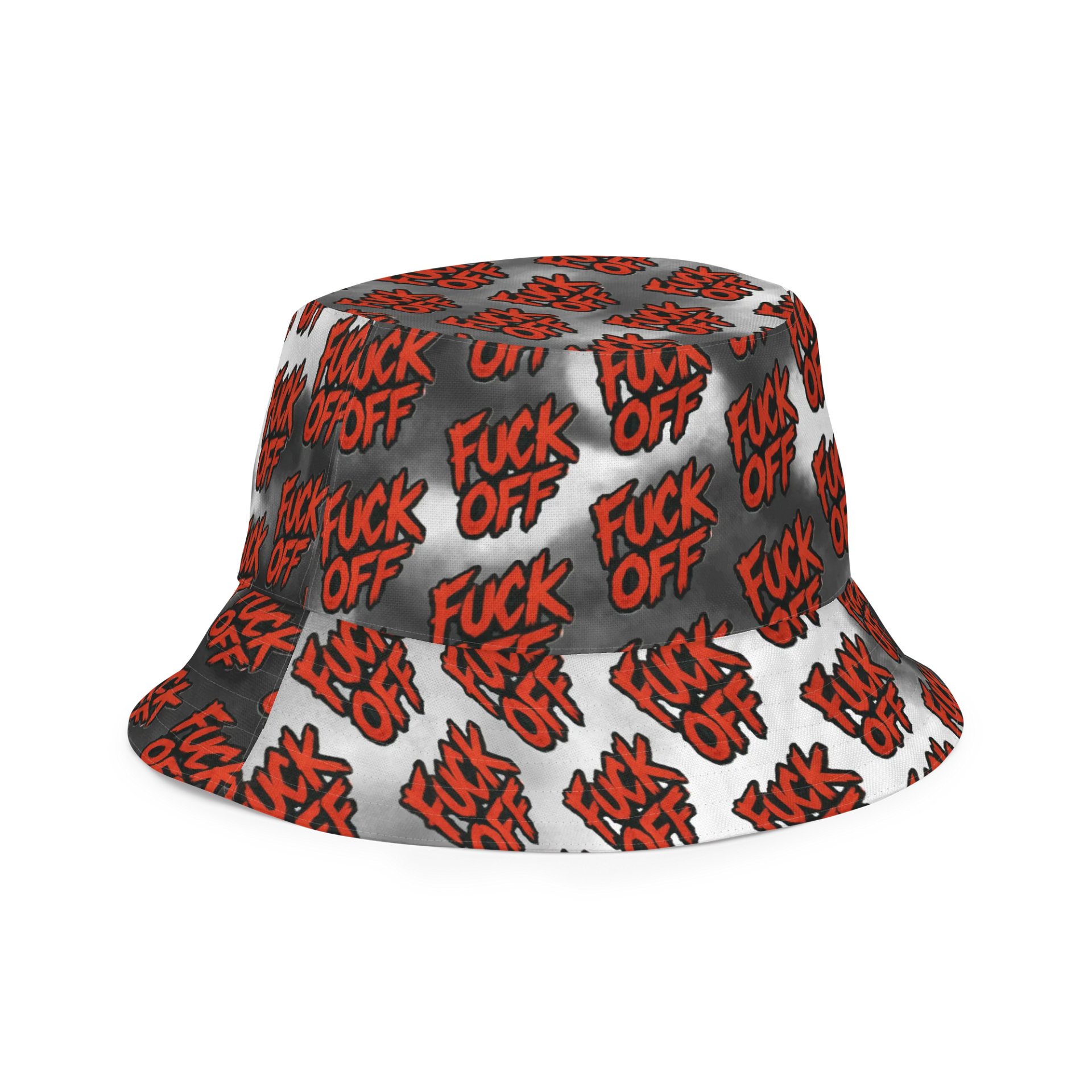 Smoke & Shadows FU Reversible Bucket Hat product image (5)