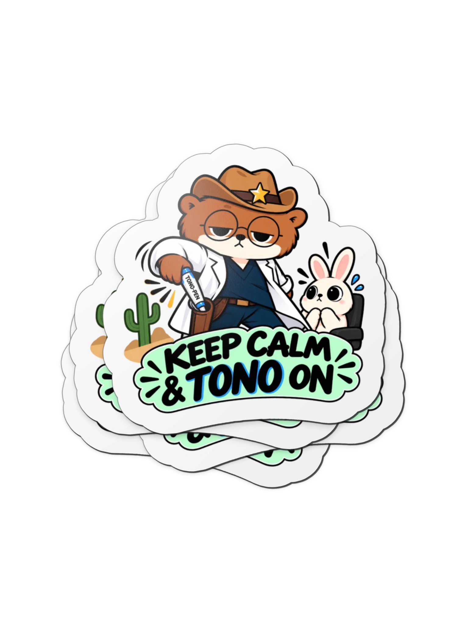 Keep Calm & Tono on Magnet product image (4)