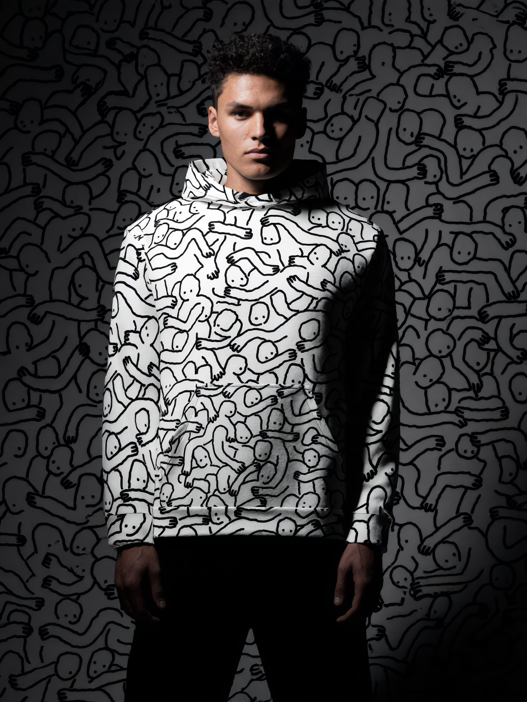 Overstimulated Shadowplay Unisex Cotton Hoodie product image (1)