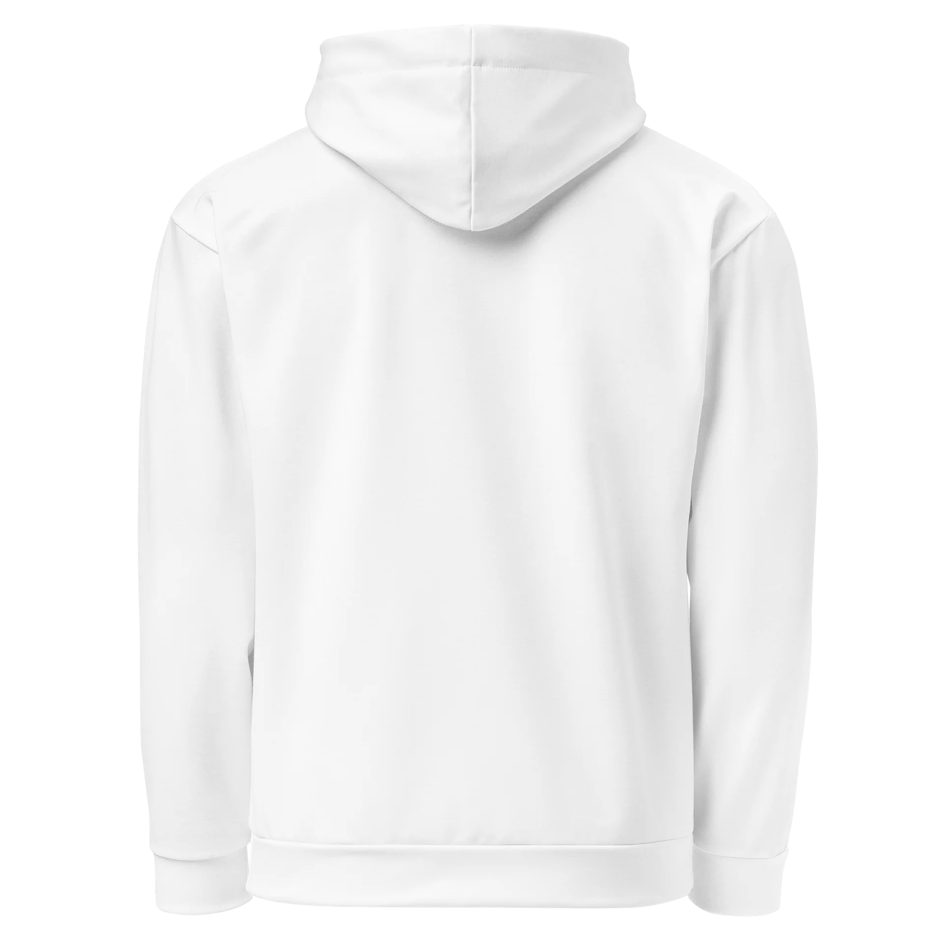 Top Will ™ Unisex White & Red Cotton Hoodie product image (2)