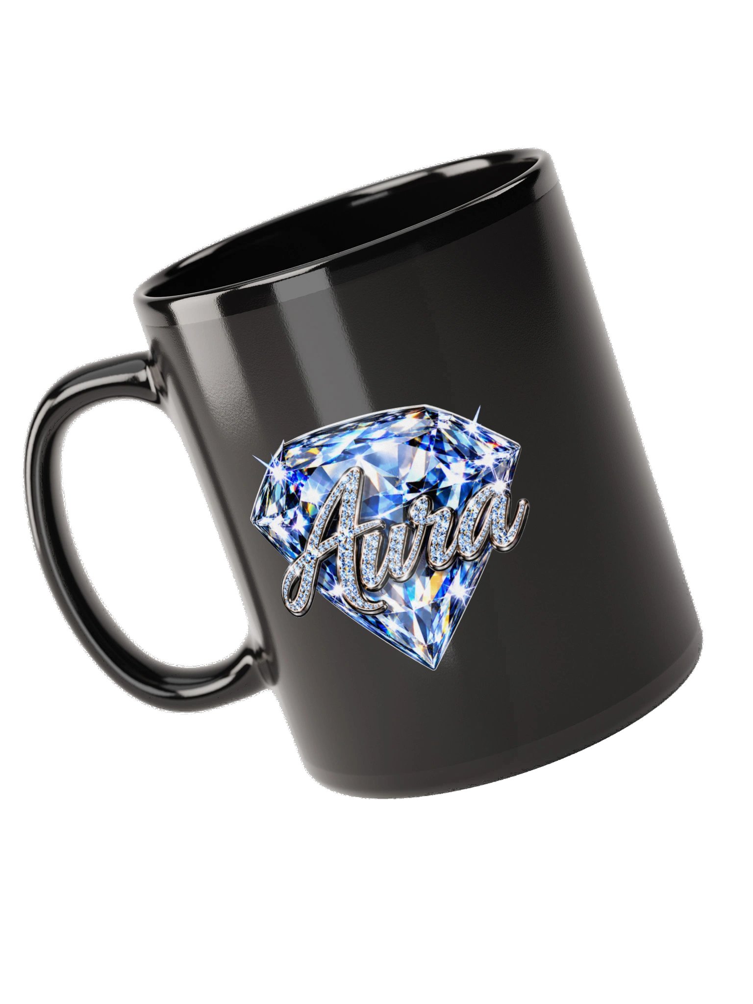 Signature Aura Diamond - Black Mug product image (10)