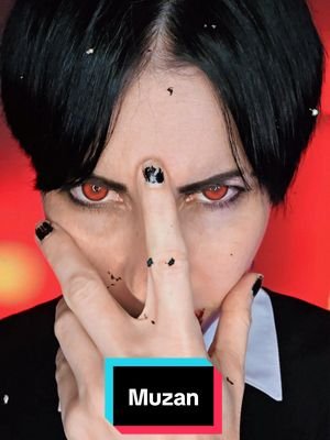 tw- flashing lights sfx- FAKE bl00d #sfxmakeupartist #cosplay #muzan #muzankibutsuji #demonslayer