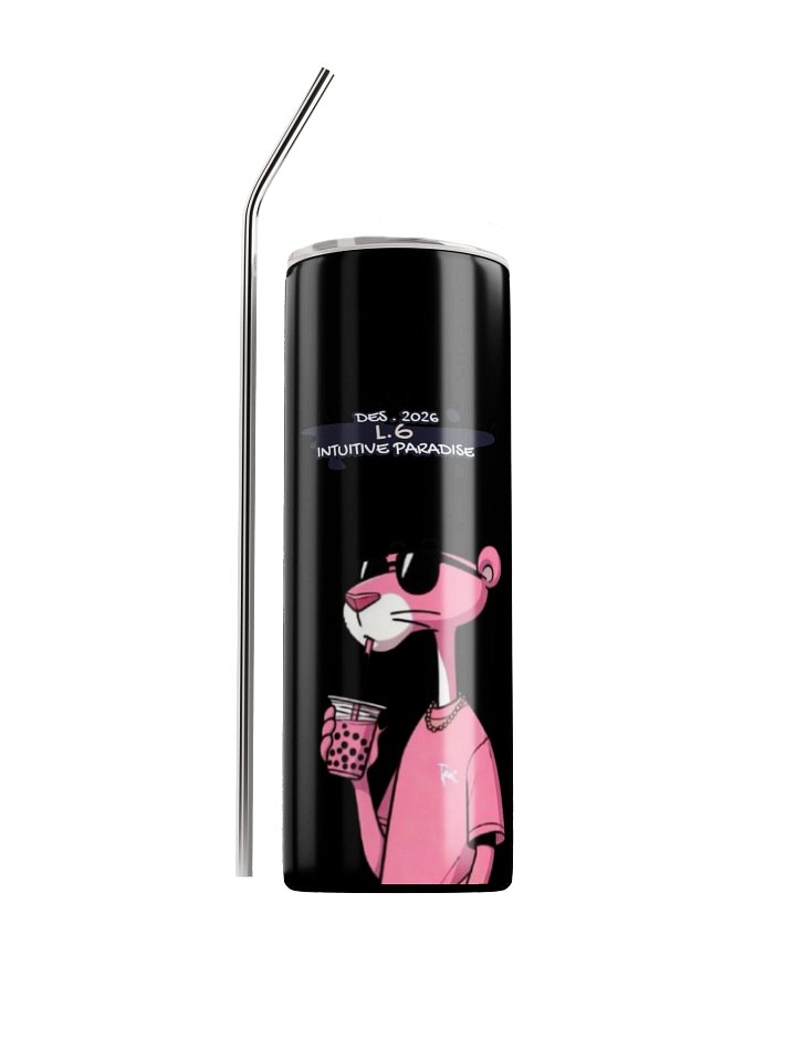 Sassy Panther Stainless Steel Tumbler product image (1)