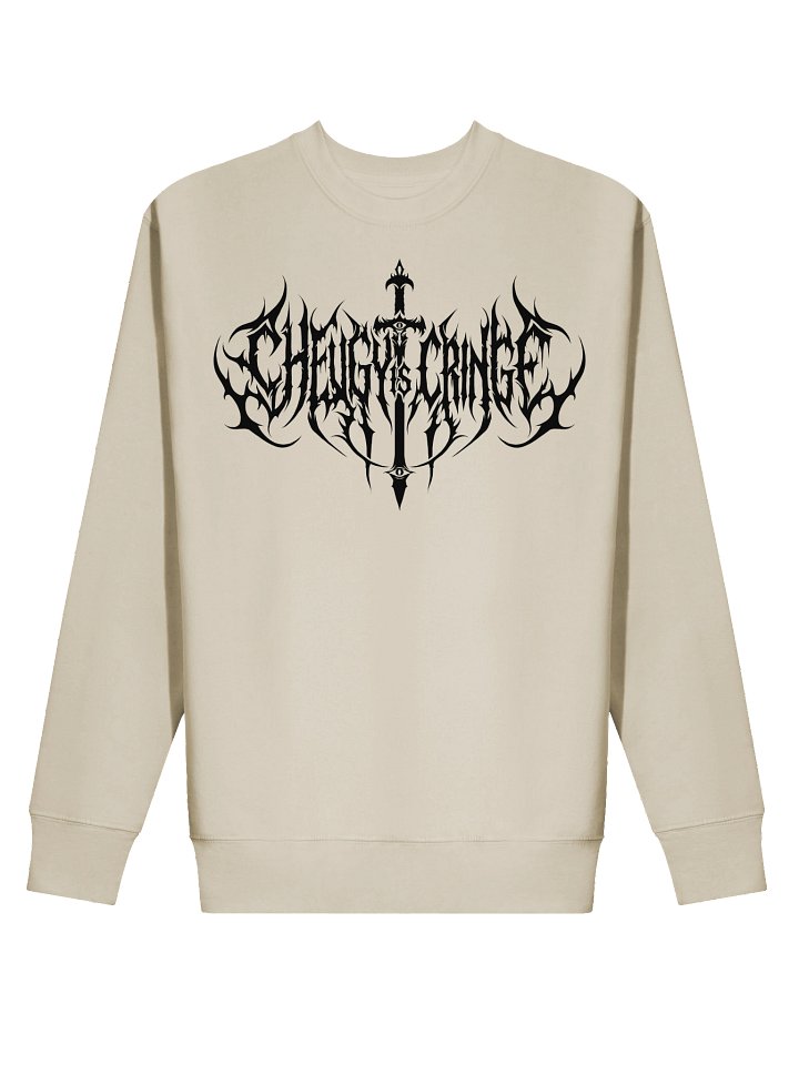 Cheugy is Cringe Sweatshirt (Black) product image (16)