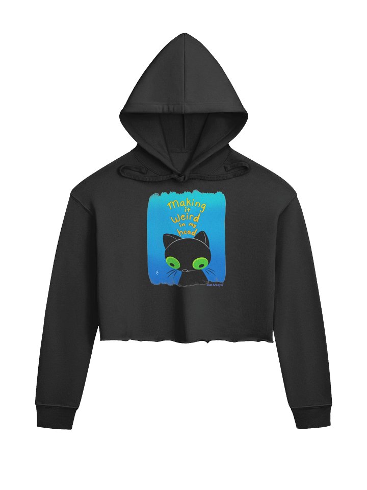 Making it Weird in my Head Cropped Hoodie product image (3)