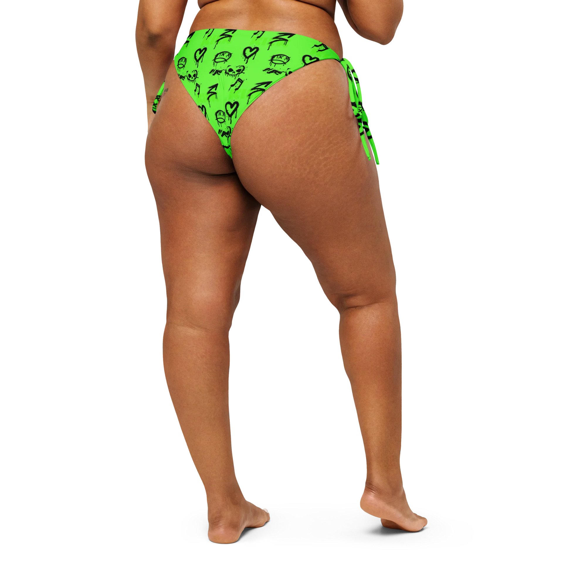 Graffiti Glam String Bikini Bottom product image (3)