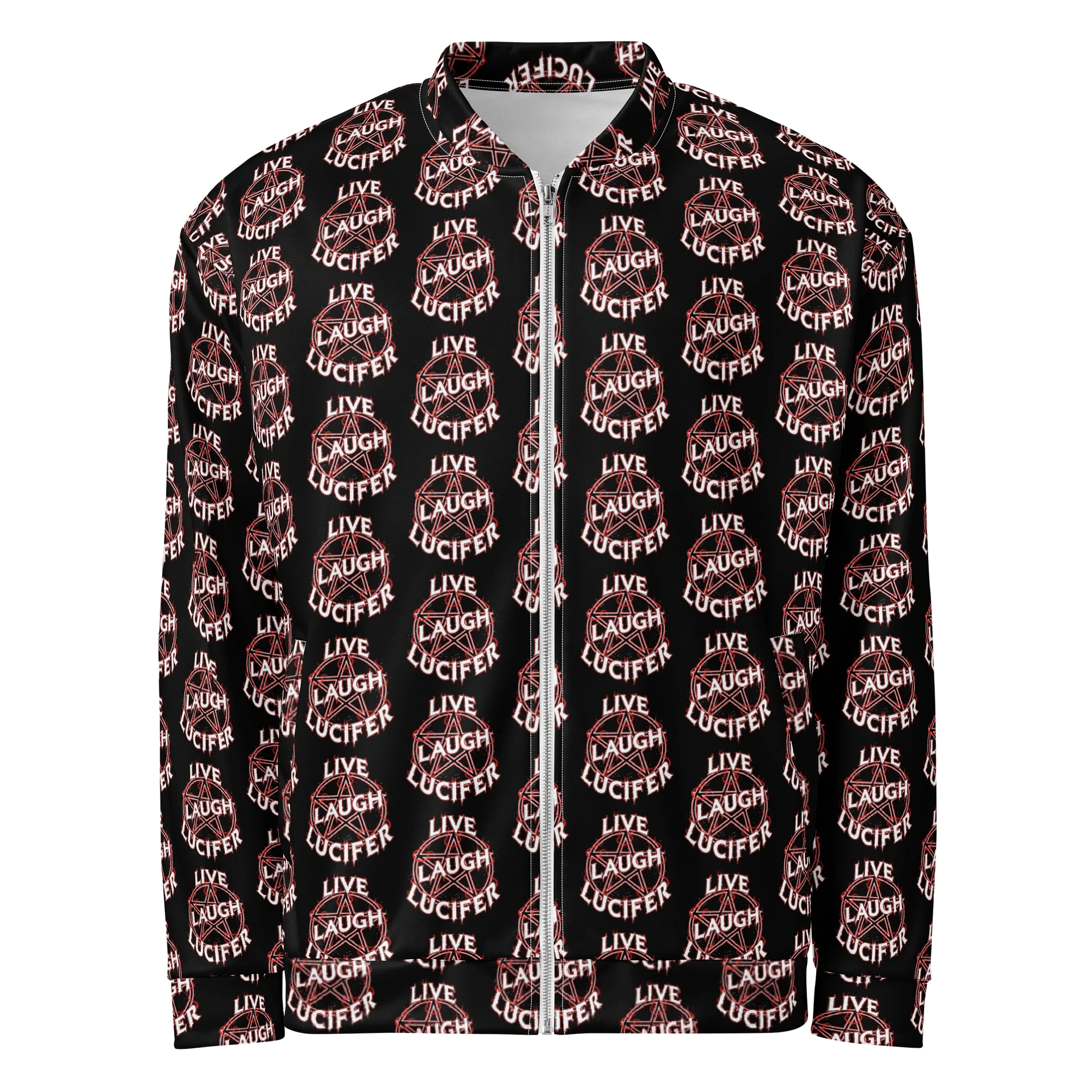 Live Laugh Lucifer 2026 Bomber Jacket - All Over Print product image (1)