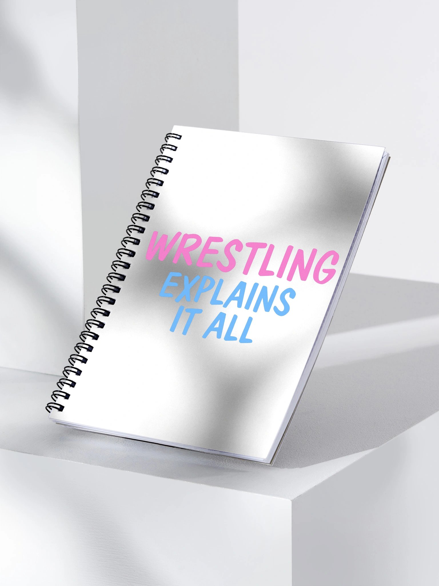 Wrestling Explains It All (Notebook) product image (2)