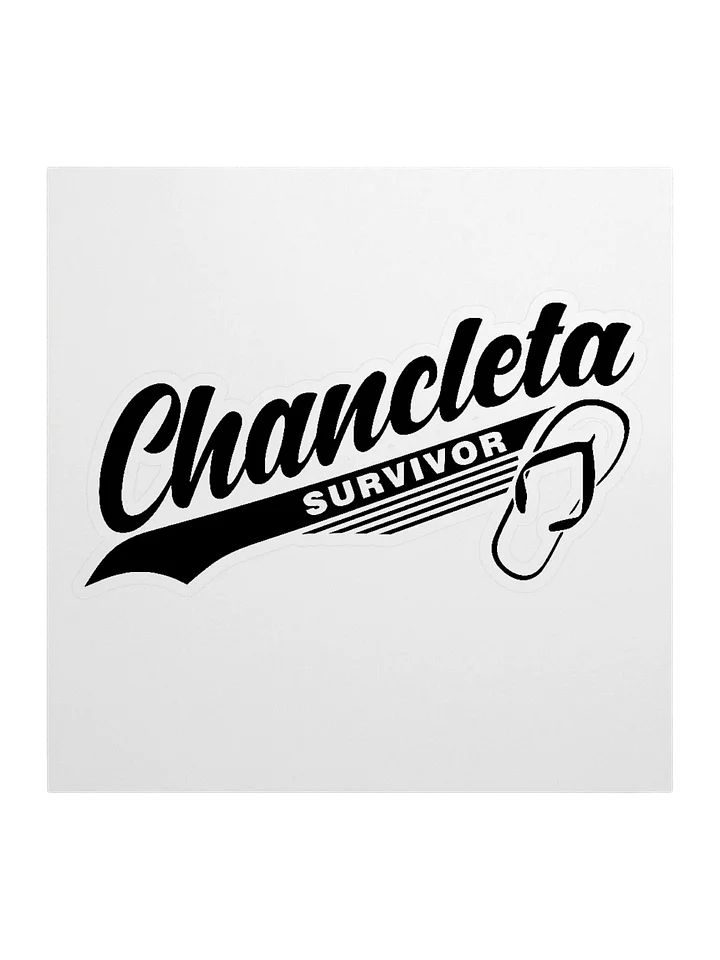 Chancleta Survivor Sticker product image (1)