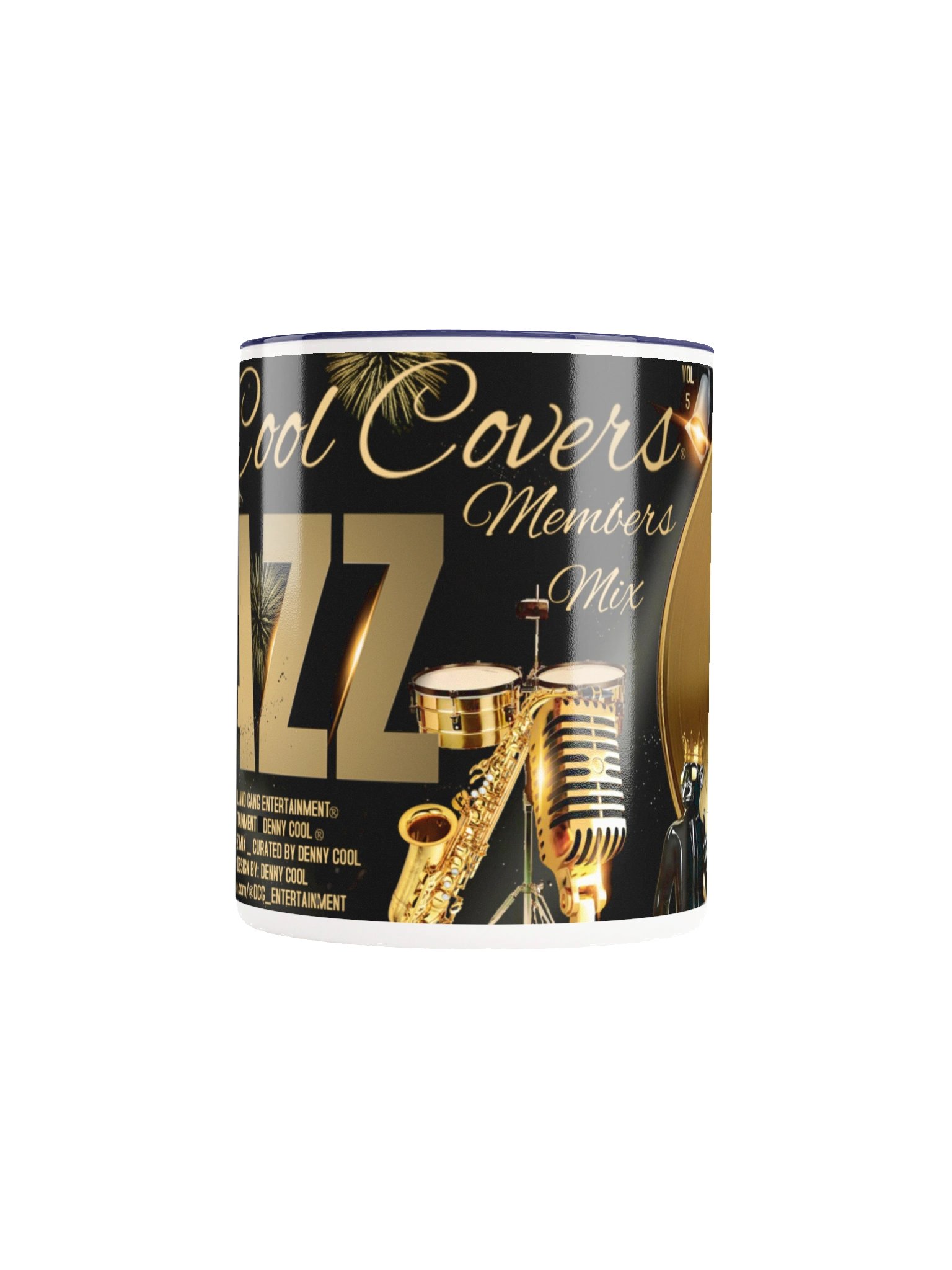 Cool Covers Jazz members Album vol 5 Mug product image (50)