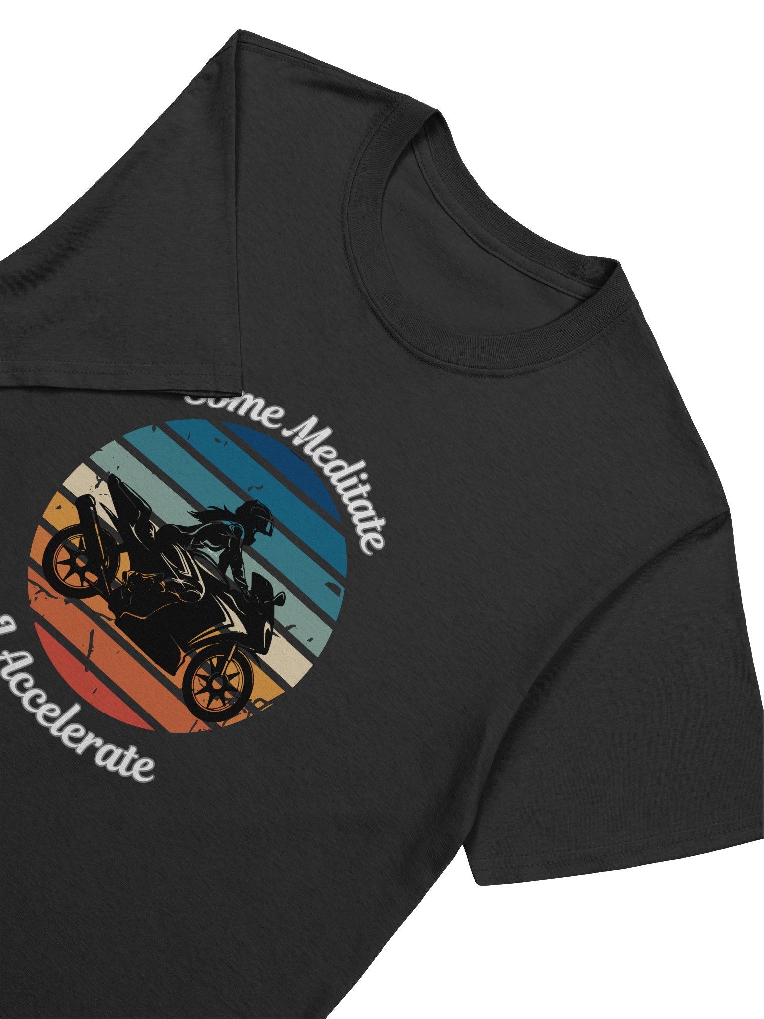 Some Meditate, I Accelerate Female T-Shirt product image (5)