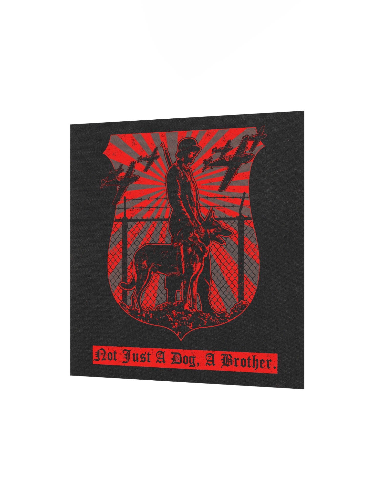 "BROTHERHOOD TO THE GRAVE" POSTER RED product image (7)