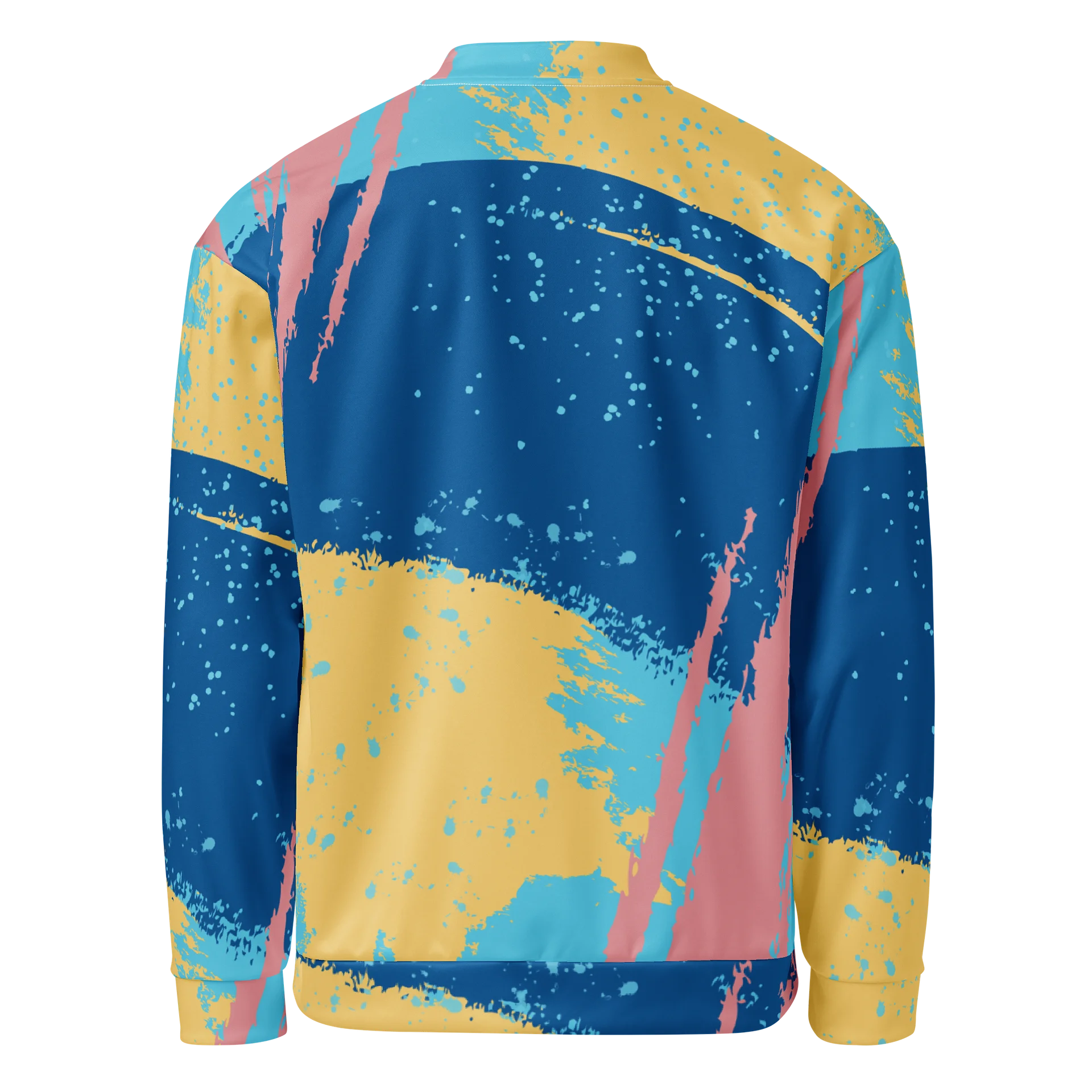 Abstract Splash Bomber Jacket product image (2)