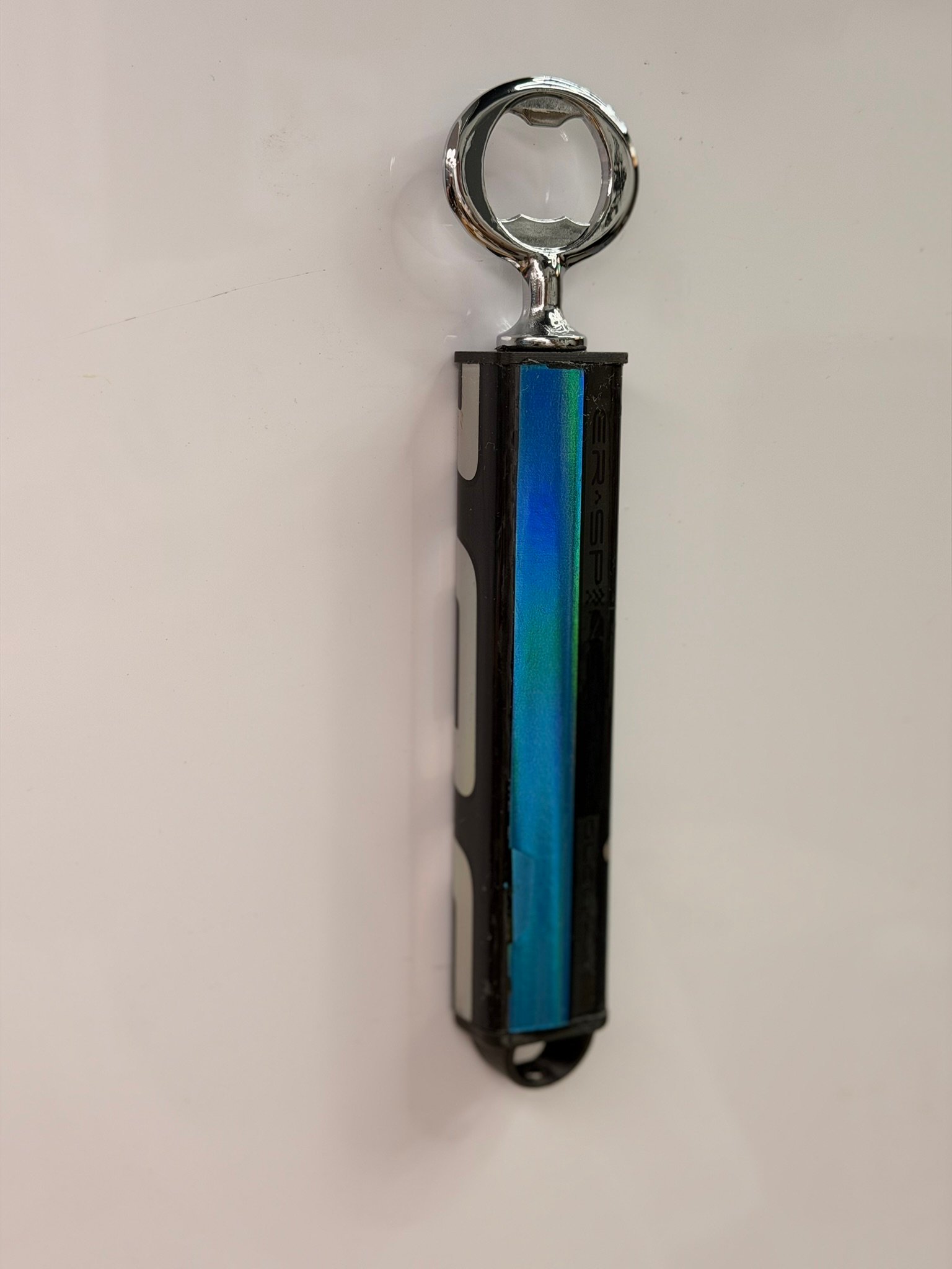 Enforcer Hockey Stick Bottle Opener - The Blue Frickin' Lazer (Broken-In) product image (3)