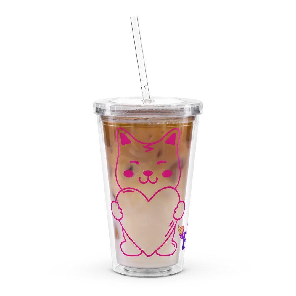 Doggy Heart: Clear Hard Plastic Cup product image (8)