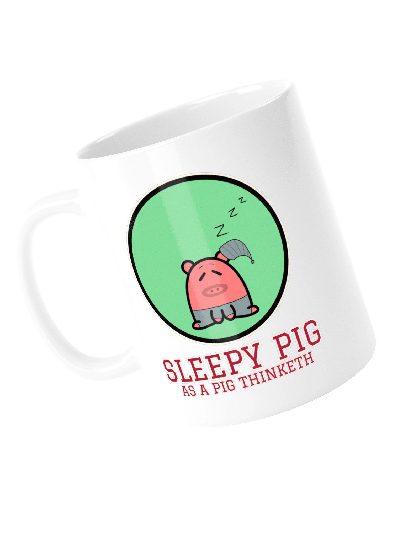 Sleepy Pig Mug | As a Pig Thinketh product image (14)