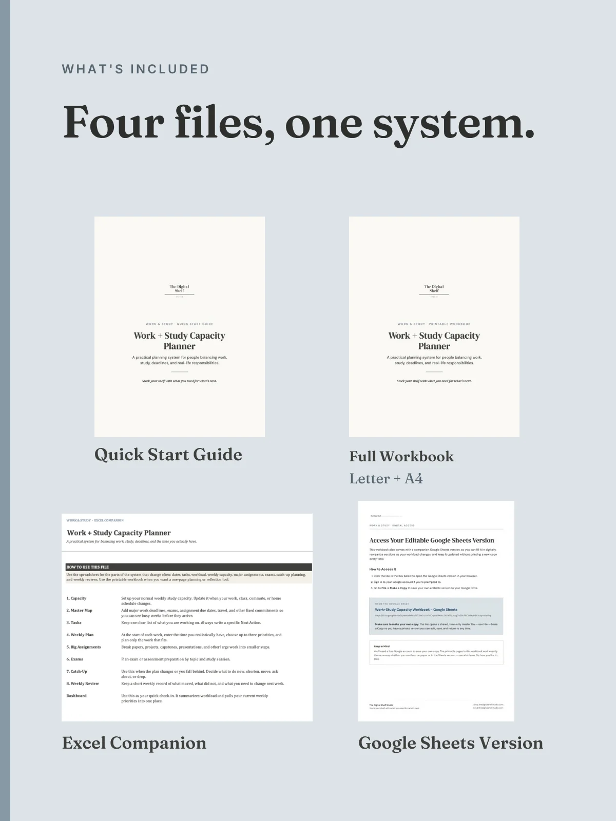 Work + Study Capacity Planner product image (4)