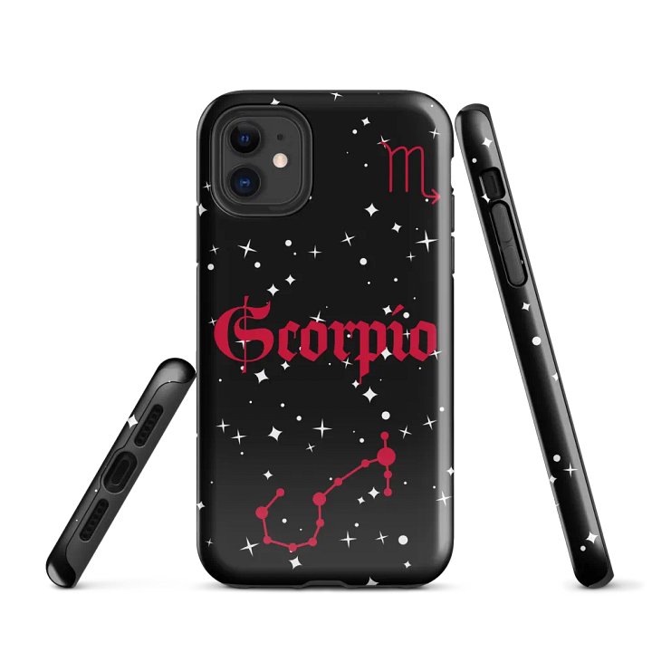 Scorpio Constellation Gothic iPhone Tough Case product image (1)
