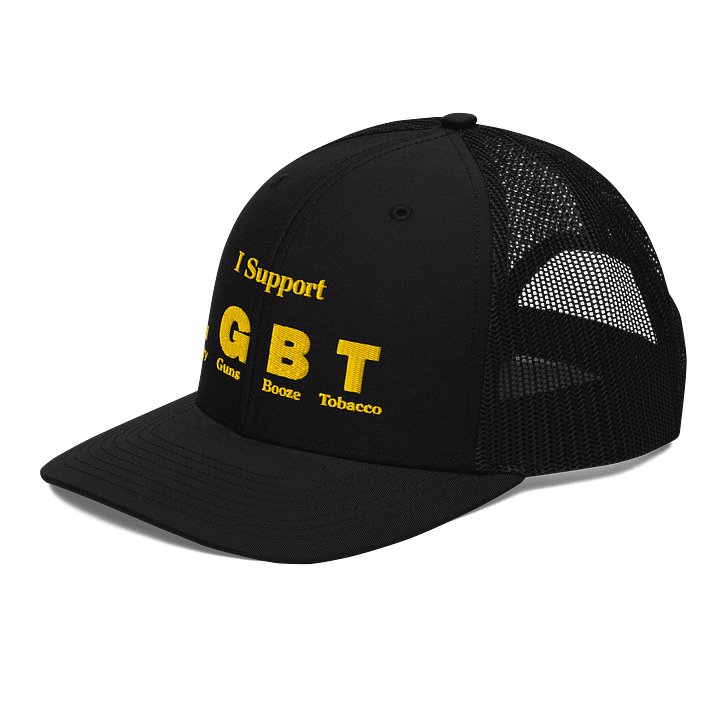 I Support LGBT trucker hat product image (2)