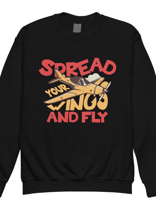 Vintage Airplane Adventure Youth Sweatshirt product image (2)